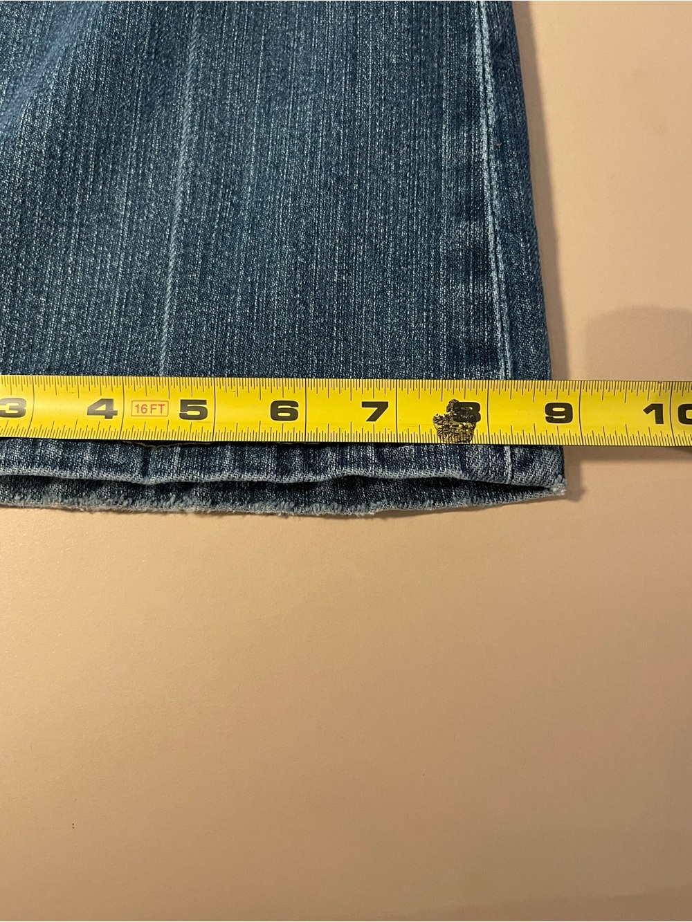 7 For All Mankind Women's Light Blue Bootcut Jeans - Picture 9 of 9